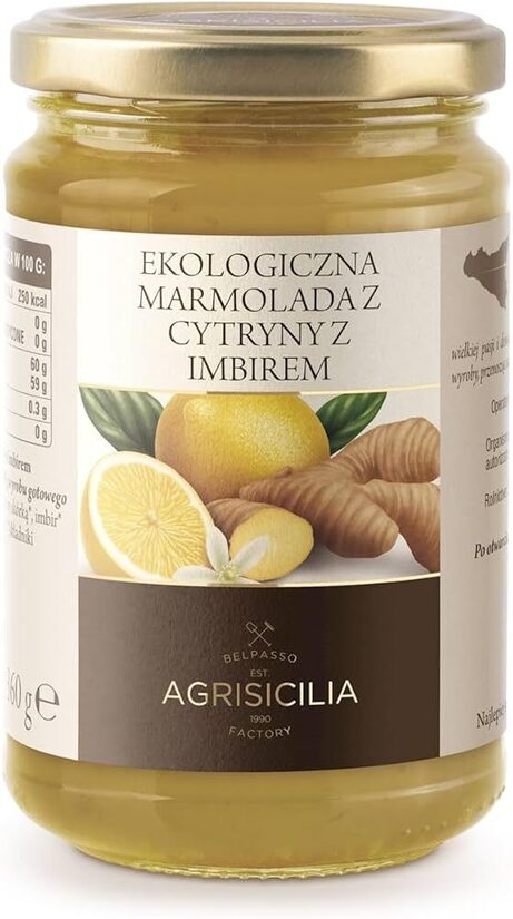 BIO Citrona-ingvera marmelāde, 360g