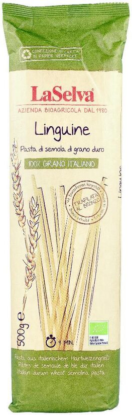 BIO pasta "Linguine", 500gr