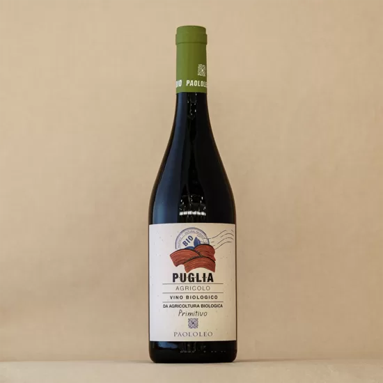 BIO sarkanvīns Primitivo, 0,75l 