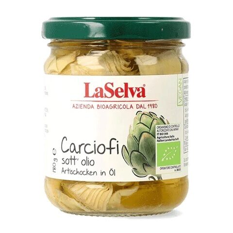 Artišoki eļļā, 180gr