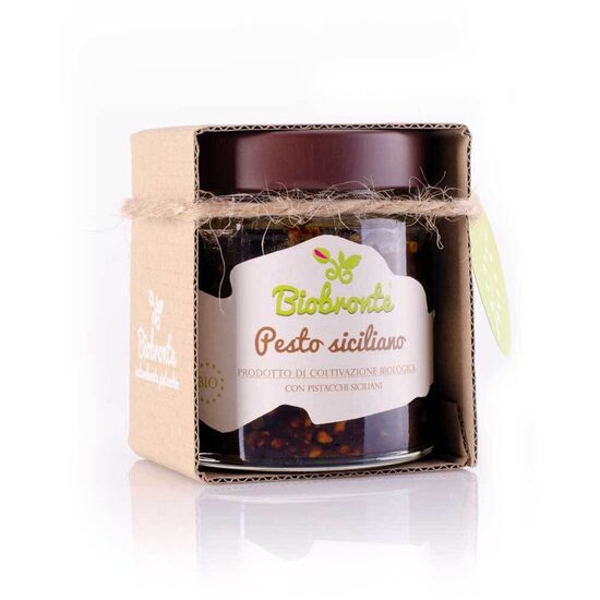 BIO pistāciju pesto ar tomātiem, 150g