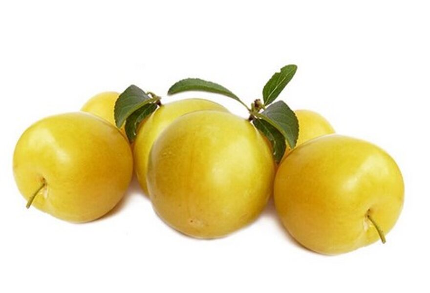 Dabīgi augušas plūmes (dzeltenas), 1 kg 