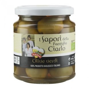 BIO zaļās olīvas, 280 gr