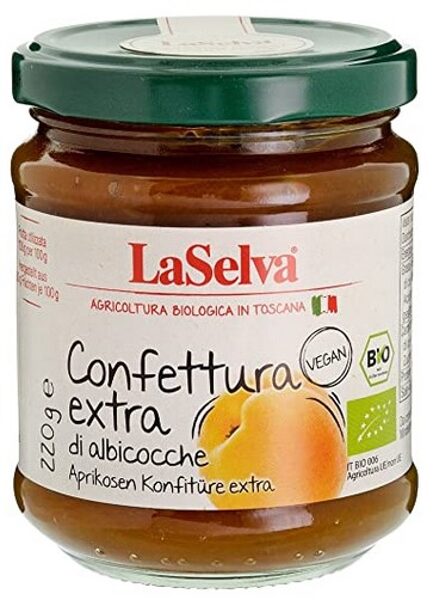 BIO aprikožu džems, 220gr