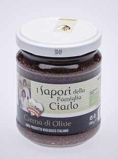 BIO melno olīvu krēms, 180 gr